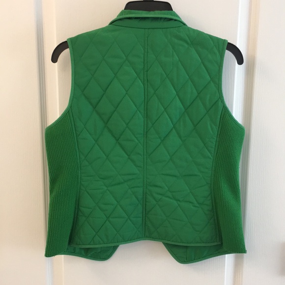 Talbots Green Puffy Vest - Picture 10 of 14
